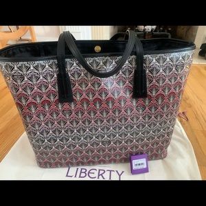 Liberty London Marlborough Iphis Printed Tote NEW
